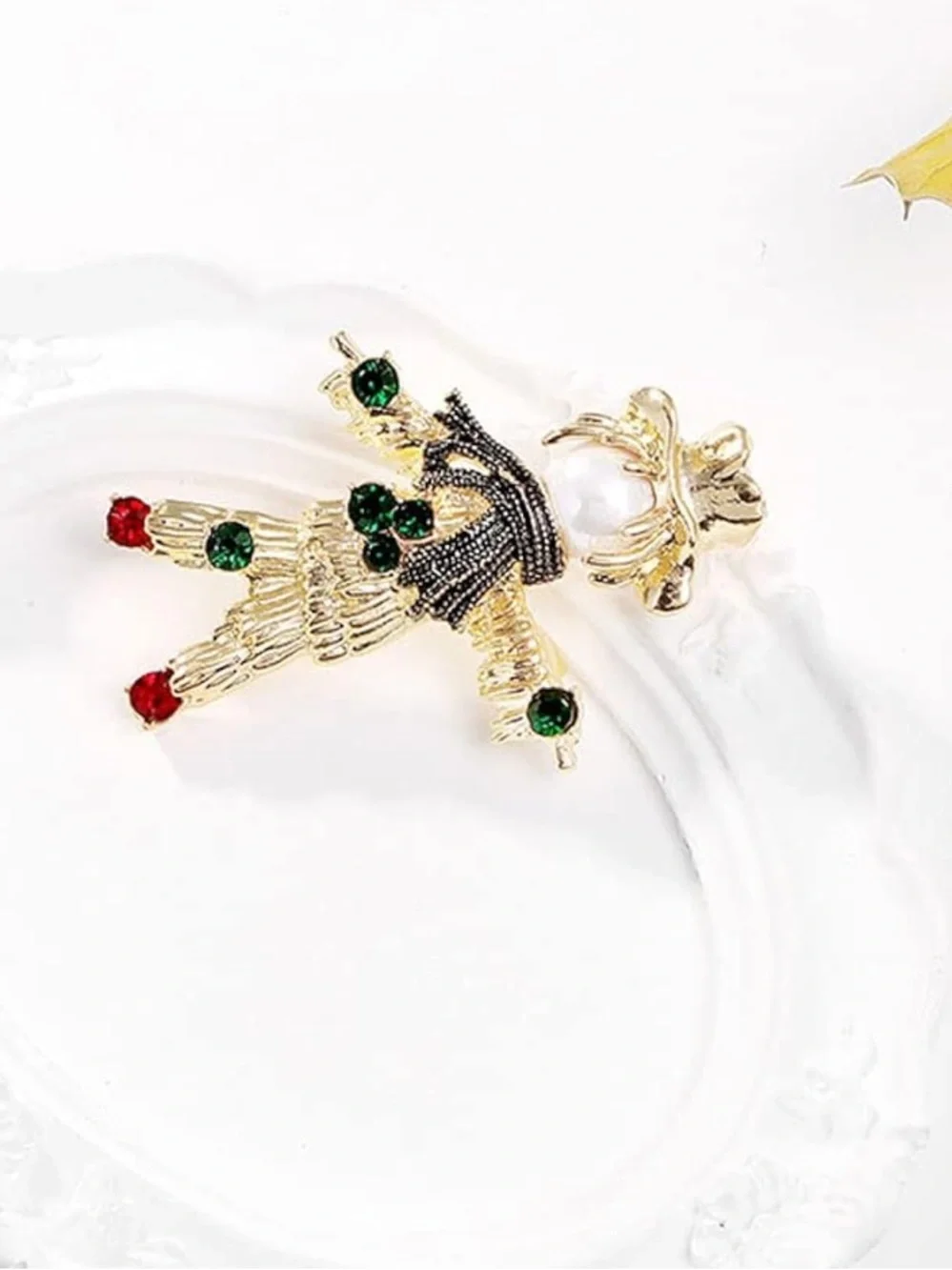 Anthropologie gold tone